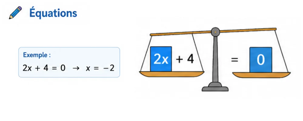 Équations