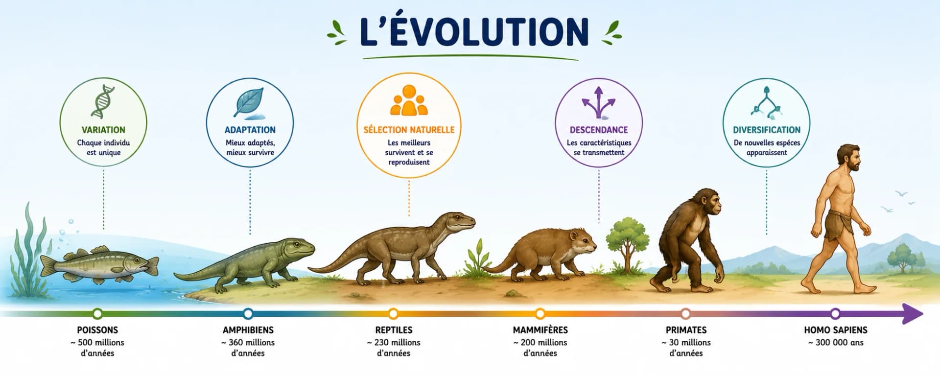 L'Évolution des espèces