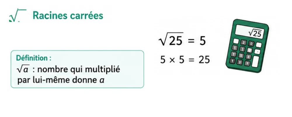 Racines carrées